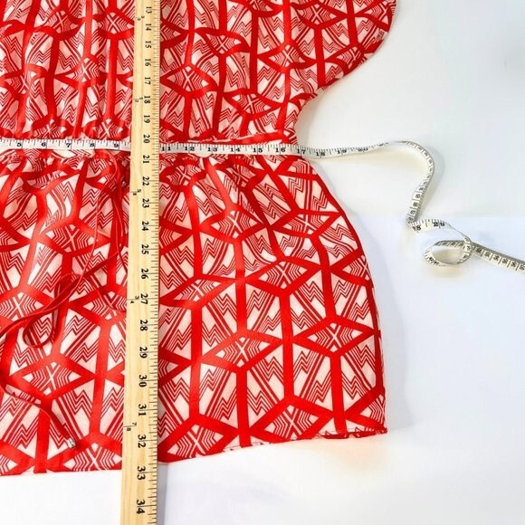 Anthropologi Leifsdottir Catalyst Cold Shoulder Silk Tunic dress Size 2 - Picture 8 of 10